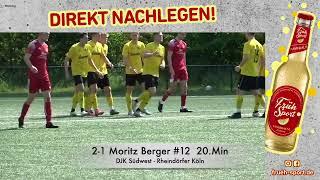 DJK Südwest Köln - SpVg Rheindörfer Nord | Pass Schuss Tor