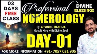 DAY.01 FREE PROFESSIONAL CLASS ON  NUMEROLOGY@Divineblessings-ic4ji