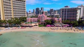 2021 Best Waikiki Oahu Hawaii 4K Stock Drone Footage by Dallas Dehlinger Licensed Part 107 Pilot