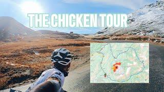 RODE 265 KM TO DRAW A CHICKEN | AUTUMN IN THE ALPS