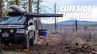 Relaxing at an INCREDIBLE dispersed campsite in central Oregon