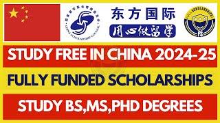 Chinese Government Fully Funded Bachelors, Masters, PhD scholarships 2024-25 international Students