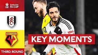 Fulham v Watford | Key Moments | Third Round | Emirates FA Cup 2024-25