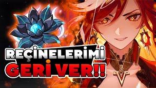 Reçinelerimi Harcarken Takım Denedim | Genshin Impact Türkçe