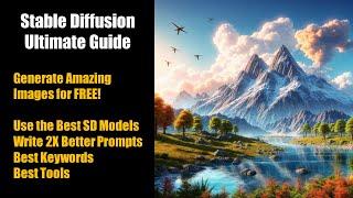 Stable Diffusion Ultimate Guide. How to write better prompts, and use Image to Image, Control Net.