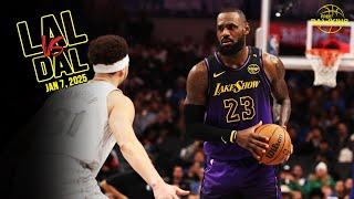 Los Angeles Lakers Full Team Highlights vs Mavericks | Jan 7, 2025 | FreeDawkins