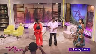 Asantewaa and Kayverli on #thedayshow with Berla Mundi 