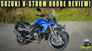 NEW Suzuki V-Strom 800RE Review! Built For The Road!