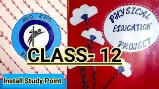 Physical Education/ Class 12/ Project file decoration ideas/Kho-kho project/ Complete Project