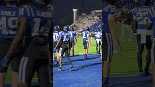 Henry Belin starting tonight for Riley Leonard #duke #dukefootball #cfb
