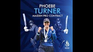 Yorkshire Cricket's Phoebe Turner on rise in cricket