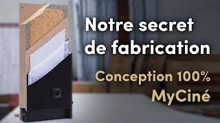 Secret de fabrication : Nos panneaux acoustiques | 100% MyCiné