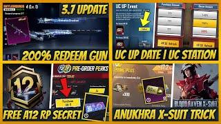  BIG UPDATE! Anukhra X-Suit Trick Revealed | 200% Redeem Gun & UC UP Event Date BGMI