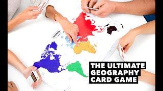 The World Game - The Ultimate Geography Card Game - Fun and educational board game