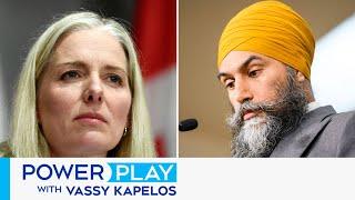 Catherine McKenna slams NDP for soft stance on carbon tax | Power Play with Mike Le Couteur