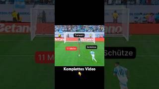 Wann gibt es Elfmeter? #shorts #fussball