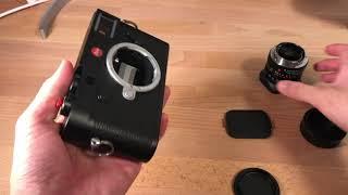 (Used)Leica m10 unboxing 2020 + Summicron 35mm f2