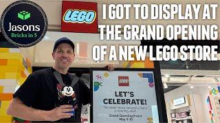 I Got to Display at A Lego Store Grand Opening with ULUG