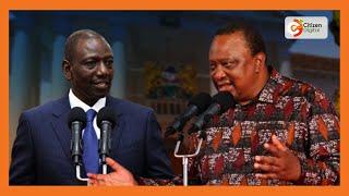 Rais Ruto afanya mazungumzo na Uhuru Kenyatta