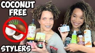 Coconut Free Natural Hair Creams & Gels | NO COCONUT OIL