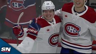 Canadiens' Cole Caufield Shows Off Speed, Converts In Front To Extend Lead