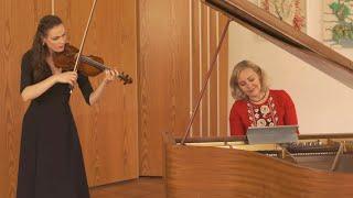 Myroslav Skoryk Carpathian Rhapsody.  Natalia Gordeyeva/Violina Petrychenko