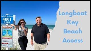 WHERE'S THE BEACH? | Longboat Key beach access with Shayla & Andrew