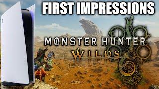 PS5: Monster Hunter Wilds First Impressions! - How is it on Base PS5?