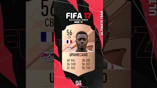 Upamecano FIFA EVOLUTION FIFA 17 - FIFA 23