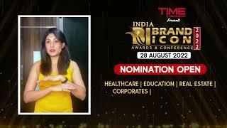 India Brand Icon Awards 2022 | Niya sharma | Time Cyber Media