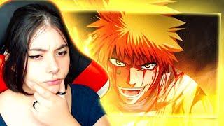REACT | Rap do Ichigo (Bleach) - EU SOU UM SHINIGAMI | 7 minutoz  ‹ Aline ›