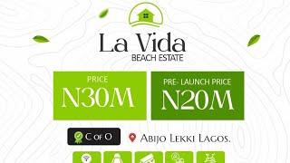La Vida Beach Estate is the most affordable beachfront property. #beachfront #property