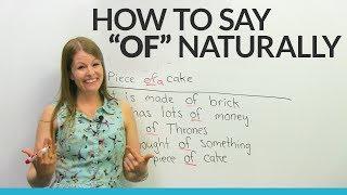 How to pronounce "OF" like a native English speaker