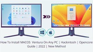 How to Install macOS Ventura On PC/Laptop | macOS Ventura | Hackintosh