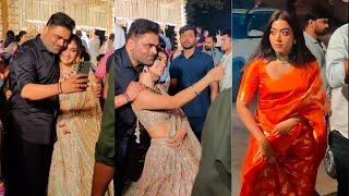 Keerthy Suresh & Rashmika Mandanna Attends Shravya Varma Weeding | MS Talkies