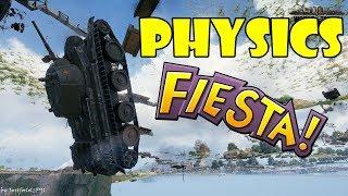 World of Tanks - Funny Moments | PHYSICS FIESTA! (WoT Bugs, May 2018)