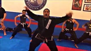 HAKA New Zealand HAKA at LIMA TAEKWONDO BRAZILAIN JIU-JITSU ACADEMY in CULVER CITY LOS ANGELES USA