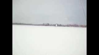 Gull Lake Ice Yacht Club, Sail Day, Gun Lake Feb. 16th, 2013