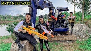 Battle in the Cherry Blossom Garden || MKTD Nerf Wars