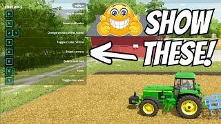 Farming Simulator 22 Show Controls (Help Window) - Quick & Easy Guide