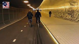 Rides through the tunnel under Amsterdam Central Station [437]