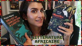 4 livres de littérature africaine 