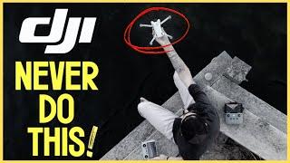 DRONE hand-launching ESSENTIAL tricks! [BEGINNER DRONE TUTORIAL]