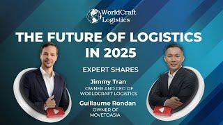 The future of logistics in 2025 #warehousesolutions #worldcraftlogistics