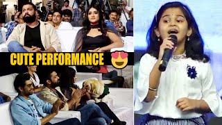 SaReGaMaPa L'il Champs SaiVeda Vagdevi Cute Live Song Perfomance | 777 Charlie | Rana Daggubati | NB