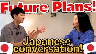 Practice Japanese conversation #8 Talking about future plans with friends!
