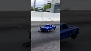 This RC drag car is a wheelie monster