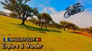 Flying Over Madeira - Avata 2 Drone: Epic Aerial Footage of Mountains, Ocean, and Forests #Tramtarie