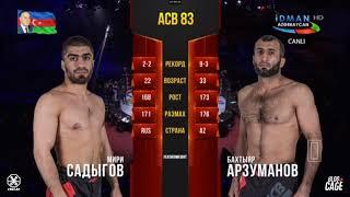 ACB 86: Baku. Miri Sadiqov (Rusiya) vs. Bəxtiyar Arzumanov (Azərbaycan)