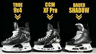 On Ice Review Bauer Supreme Shadow vs True Catalyst 9X4 vs CCM Tacks XF Pro Hockey Skates Review